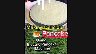 CREPE MAKING💞USING ELECTRIC CREPE MACHINE 😱😍🍽️trending video [upl. by Goldshell]