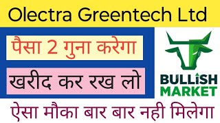 OLECTRA GEERNTECH LTD SHARE NEWS  NEXT TARGET  LATEST NEWS  STOCK ANALYSIS olectragreentech [upl. by Ahsened]