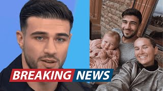 Tommy Fury Shows Frustration When Questioned About Split with MollyMae Hague [upl. by Rayle]