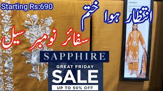 Sapphire Bright Friday Sale UpTo 50 Off Starting Rs 690November 16 2024 [upl. by Luciana]