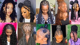 New amp Latest Braiding Hairstyles for Black Women  Braids hairstyles braids hairstyle [upl. by Uase]