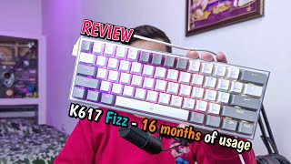 Redragon K617 Fizz InDepth Review after 16 months of Usage  Best 60 Gaming Keyboard under 2500rs [upl. by Edecrem576]