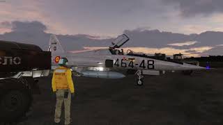 DCS World F5 Tiger II Bombas guiadas por láser desde tierra JTAC Comentarios subtitulados [upl. by Bachman]