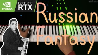 The First 3D AI Pianist Plays Thomas quotFatsquot Waller  Russian Fantasy 1935 Harlem Stride Piano [upl. by Lahcim]