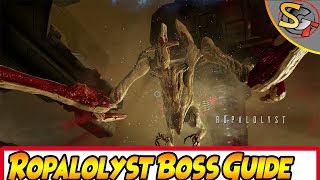 How to beat the Ropalolyst in Warframe Boss Battle Guide [upl. by Araminta]