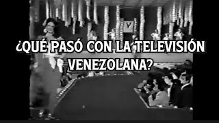 ¿Que paso con la televisión venezolana [upl. by Rovelli]