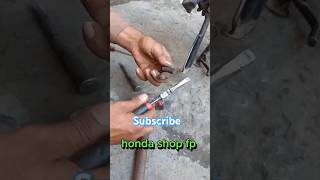 Side stand spring repairing ❤️shorts shortvideo short trendingshorts viralshorts [upl. by Amsirhc]