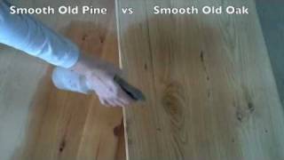 Wood Differences of Pine vs Oak [upl. by Atinehc]