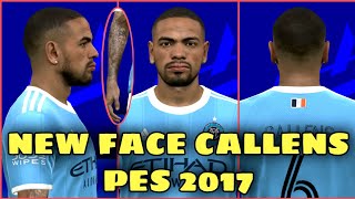 PES 2017  NEW FACE MOD  SKIN TATTOO ALEXANDER CALLENS [upl. by Cocke]