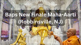 Baps New Finale MahaArti Robbinsville NJ [upl. by Norward]