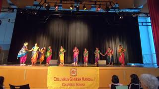 Omkar 2024 Cultural Event  15 Nach Ga Ghuma Group dance [upl. by Nae]