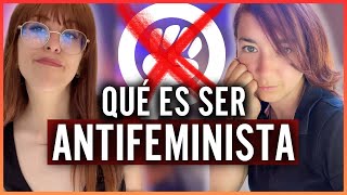 ¿QUÉ ES SER ANTIFEMINISTA  con Mamela Fiallo Flor [upl. by Yrollam]