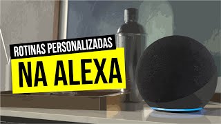 COMO CRIAR COMANDOS PERSONALIZADOS NA ALEXA [upl. by Enaz895]