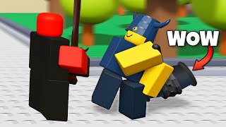 Banhammer Battler is SAVAGE Roblox Battle Bricks 7 [upl. by Grinnell]