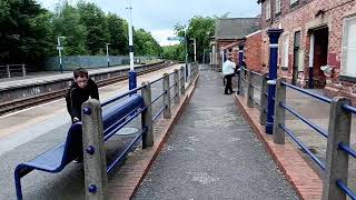 live stream 7029 Clun Castle at Pontefract Station [upl. by Ahsienroc]