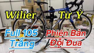 Wilier Từ ÝFull 105 TrắngPhiên Bản Đội Đua0922687879 [upl. by Acinnod]