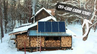 OffGrid Cabin Tour  Step Inside Our Off Grid Dry Cabin [upl. by Dot841]