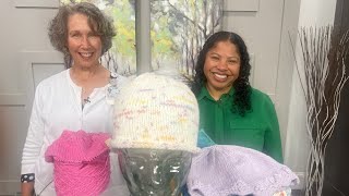 Knitting amp Crocheting hats for chemo patients [upl. by Merill]