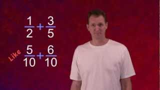 Math Antics  Common Denominator ECD [upl. by Sherline]