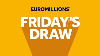 The National Lottery Euromillions Draw Live results from Friday 15 November 2024  Euro Millions [upl. by Neibart]