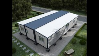 40ft foldable expandable container home with two bedrooms [upl. by Navaj]