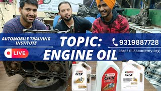 Topic Engine Oil Castrol GTX 20w50   Automobile Training Institute automobile [upl. by Undine]