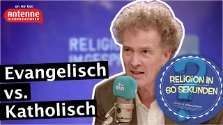 Was sind die wichtigsten Unterschiede zwischen der evangelischen und der katholischen Kirche [upl. by Gertrud]