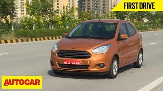 2015 Ford Figo  First Drive  Autocar India [upl. by Hakeber44]