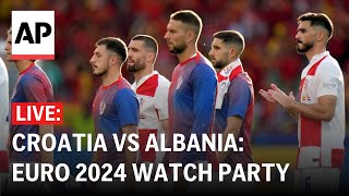 Croatia vs Albania LIVE Euro 2024 watch party in Hamburg [upl. by Burkhard]