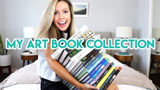 MY ART BOOK COLLECTION [upl. by Frolick]