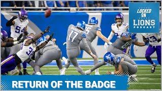 The Money Badger is back with the Detroit Lions [upl. by Joice]