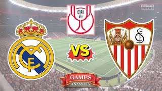 Real Madrid vs Sevilla  Copa Del Rey 2024  eFootball PES Gameplay PC HD [upl. by Garett681]