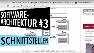 Softwarearchitektur 3 Schnittstellen [upl. by Suicul]