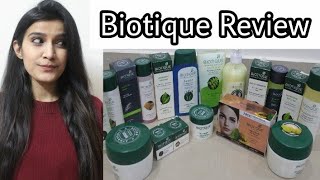 Biotique Products Haul  Review  Affordable Skin amp Hair Care  Shampoo amp Facial Kits [upl. by Zechariah]