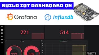 Build your IoT Dashboard with InfluxDB Cloud Grafana  Full setup with Nodemcu [upl. by Nired]