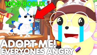 😡EVERYONES ANGRY BECAUSE OF THIS NEW CHRISTMAS PETS👀 HUGE DRAMA ADOPT ME NEW UPDATE ROBLOX [upl. by Sliwa]