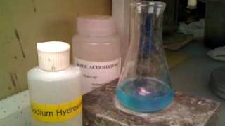 Titrating Boric Acid [upl. by Nnylsia]