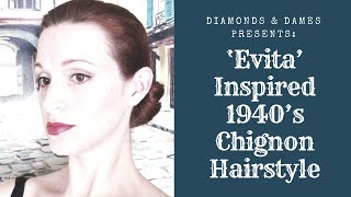 1940’s Madonna Hairstyles from the Evita film [upl. by Ahsehat]