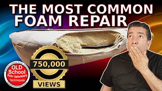 How to do it yourself basic seat auto foam repair DIY [upl. by Raymonds572]