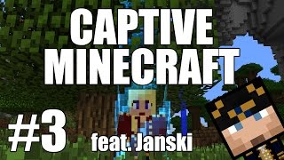 Captive Minecraft I feat Janski  Ep3  Ikäviä sokeritoukkia [upl. by Vonny]