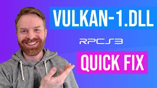 How To Fix RPCS3 System Error Vulkan1dll Missing [upl. by Pouncey]