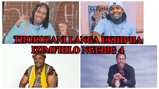 Thokozani Langa  Ecacisa NgeBig4 Bhekumuzi Luthuli  Amageza Amahle  Mgqumeni  Soul Brothers [upl. by Kerianne516]