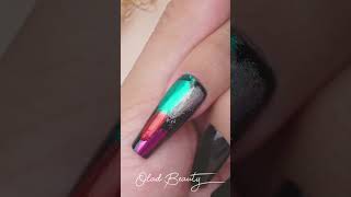 Winter Nail Tutorial nailpolish nailart nails oladbeauty [upl. by Grail]