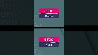 Channel ID  Astro Rania amp Astro Aura 20112024 [upl. by Nimrahc]