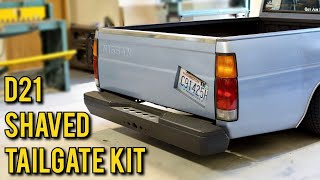 Nissan D21 Tailgate Flip Kit  How To [upl. by Hedaza]