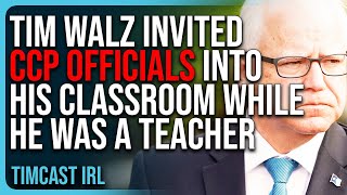 Tim Walz Invited CCP Officials Into His Classroom While He Was A High School Teacher [upl. by Nrol599]