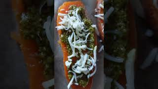 Cartofi dulci la cuptor cu pesto food recipe [upl. by Dyolf]