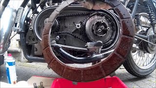 Montage 5 Scheiben Kupplung Sommer 462 dieselengine royalenfield [upl. by Nyliahs]