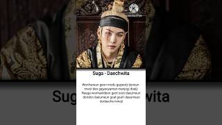 Suga  Daechwita Rap Lyrics bts suga daechwita youtube jungkookBTSarmyforever7773 [upl. by Dranoc]