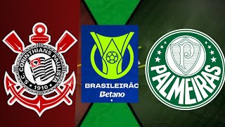 CORINTHIANS X PALMEIRAS AO VIVO COM IMAGENS  AO VIVO  BRASILEIRÃO 2024 [upl. by Niuqauj]